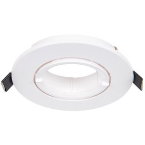 ARTEFACTO DE EMBUTIR REDONDO DICRO X1 MOVIL PC BLANCO FRENTE