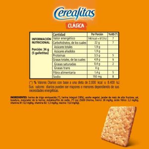 GALLETITAS CEREALITAS CLASICAS QI 212 GR - Vista 2