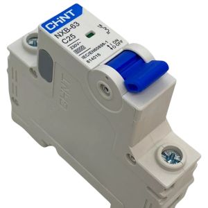 LLAVE TERMICA UNIPOLAR 1X25A 6KA CURVA C CHINT - Vista 3