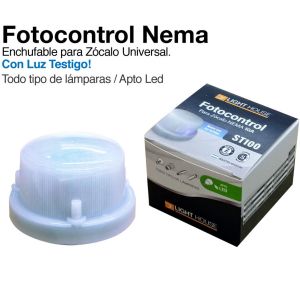 FOTOCONTROL P/ ALUMBRADO 2200 W PUBLICO LIGHT HOUSE - Vista 1