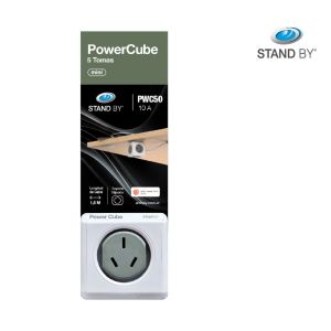 ALARGUE POWER CUBE 5 TOMAS C/ CABLE DE 1,5 MTS STAND BY - Vista 1