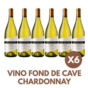 VINO FOND DE CAVE CHARDONNAY 750 ML X6 - Vista 1