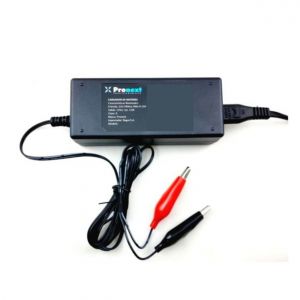 CARGADOR DE BATERIA DE GEL 12V 2 AMP C/ CORTE AUTOMATICO PRONEXT