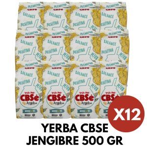 PAQUETE YERBA CBSE JENGIBRE 500 GR X 12 UNIDADES - Vista 1