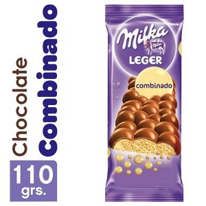 CHOCOLATE MILKA LEGER COMBINADO 110 GR - Vista 1
