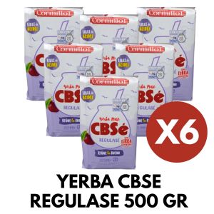 PAQUETE YERBA CBSE REGULASE 500 GR X 6 UNIDADES - Vista 1