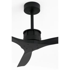 VENTILADOR DE TECHO NEGRO DOHA SIN LUZ CON ASPAS NEGRO SMART WINDSTYLE - Vista 1