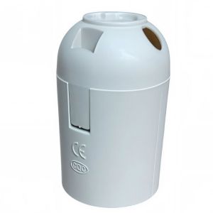PORTALAMPARA E27 PLASTICO SIN ROSCA 3/8