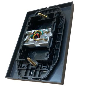 LLAVE ARMADA TELEFONO RJ11 JELUZ PLATINUM NEGRO - Vista 2