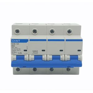 LLAVE TERMICA TETRAPOLAR 4X80A 10KA CURVA C CHINT