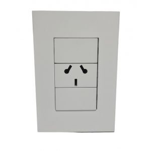 LLAVE ARMADA TOMA BI 10A JELUZ PLATINUM BLANCO