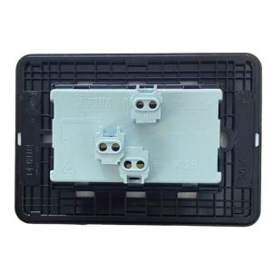 BASTIDOR JELUZ MITO COMPLETO TOMA DOBLE PUENTEADO ESPECIAL NG/NG - Vista 2