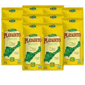 YERBA PLAYADITO 500 GR X 10 UNIDADES