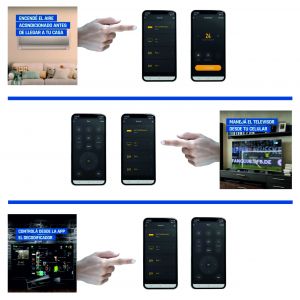 CONTROL  REMOTO WIFI P/ ALEXA / GOOGLE HOME DOMOTICA - Vista 4
