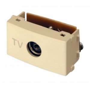 MODULO 1 TOMA TV PASANTE C/DERIVACION LINEA PLEIN EXULTT - Vista 1