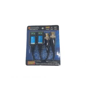 BALUN PASIVO DE VIDEO HD HASTA 2.0MPX - 4 TECNOLOGIAS - Vista 1