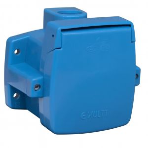 CAJA CAPSULADA EXTERIOR 1 PUNTO C/ TAPA EXTERIOR EXULTT - Vista 7