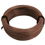 CABLE UNIPOLAR 2.5 MM X METRO CONDUELEC MARRON