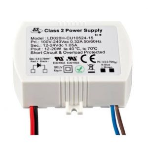 DRIVER CORRIENTE CONSTANTE 12 A 20 VOLT 20 W (1050MA) SILVER LIGHT
