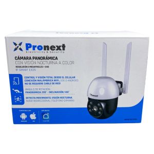CAMARA DE SEGURIDAD IP SMART WIFI MOTORIZADA DOMO 2.0  FULL HD SMARTLIFE EX25 (INTERIOR) PRONEXT - Vista 3