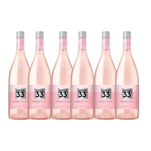 VINO LATITUD 33º MALBEC ROSE 750CC X 6 BOTELLAS