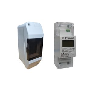 TABLERO + MEDIDOR MONOFASICO CON RESET 65A WA 1200 PRONEXT - Vista 2