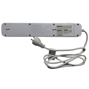 PROLONGADOR ZAPATILLA 5 TOMAS + 2 USB (1A Y 2A) BLANCO CON CABLE DE 1,5 MTS SCHNEIDER - Vista 5