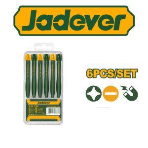 SET DESTORNILLADORES TUBOS 6 PIEZAS CRV JADEVER  - Vista 2