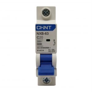 LLAVE TERMICA UNIPOLAR 1X20A 6KA CURVA C CHINT