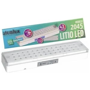 LUZ DE EMERGENCIA 42 LED AUTONOMA (2045 LITIO LED) ATOMLUX - Vista 1