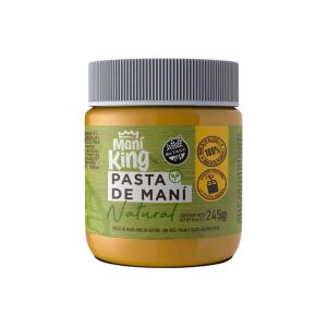 PASTA DE MANI MANI KING NATURAL 245 GRS