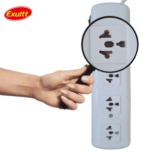 PROLONGADOR ZAPATILLA 4 TOMAS MULTINORMA C/CABLE 1.5 MTS EXULTT - Vista 2