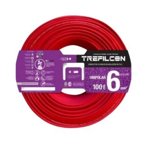 CABLE TREFILCON UNIPOLAR 6 MM X 100 MTS