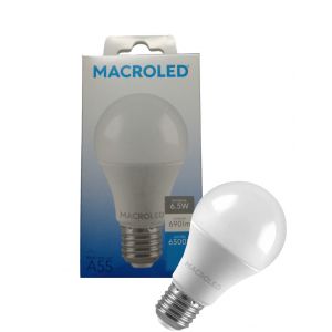 LAMPARA BULBO LED 6.5W E27 MACROLED - Vista 2