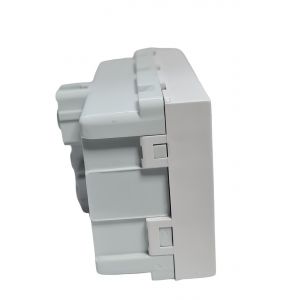 MODULO TOMA DOBLE 10A JELUZ PLATINUM - Vista 3