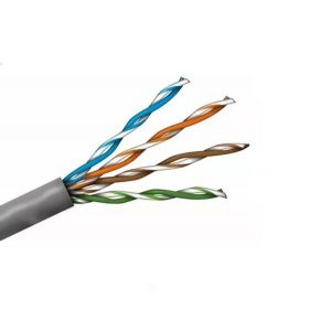 CABLE UTP CAT5E VAINA GRIS INTERIOR X METRO PRONEXT - Vista 1