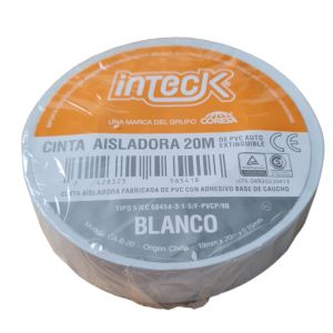 CINTA AISLADORA PVC 20 MTS INTECK - Vista 4