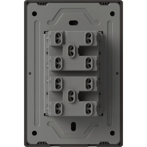 SET ARMADO TECLA MILAN NEGRO (4 PUNTO) MACROLED - Vista 1