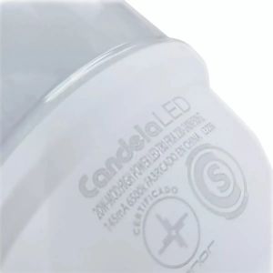 LAMPARA LED HIGH POWER 20W FRIA CANDELA - Vista 3