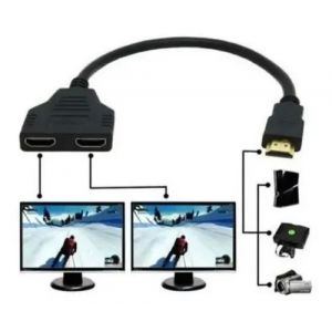 DIVISOR DE SEÑAL HDMI DE UNA ENTRADA Y 2 SALÍDAS - Vista 1
