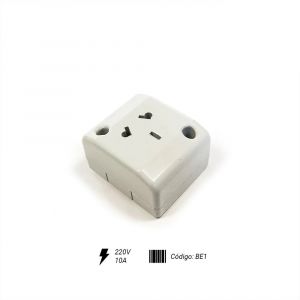 TOMACORRIENTE ESPECIAL 10A DE SUPERFICIE S-BOX - Vista 1