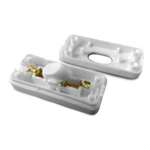 PERILLA DE LUZ P/ VELADOR BLANCO - Vista 2