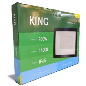 REFLECTOR LED 200W FRIO 6500K KING - Vista 4