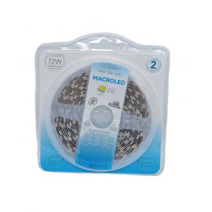 CINTA LED 72W 12V 5050 IP 20 X 5 MTS MACROLED - Vista 2