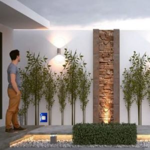 CAPSULADA SUPERFICIE 16 MIGNON 10X5 AZUL CON 2 INTERRUPTOR EXULTT - Vista 4