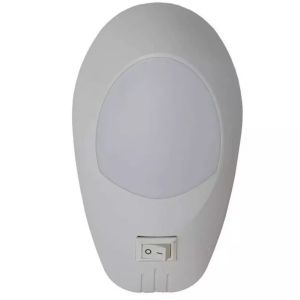 LUZ DE NOCHE A LED CON TECLA - LUZ CALIDA - 220V - 1W TBCIN