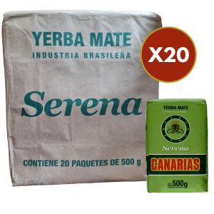 YERBA MATE CANARIAS SERENA 500 GR X 20 UNIDADES