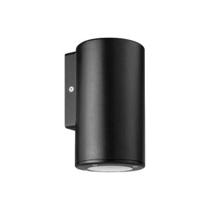 APLIQUES PARED DICRO REDONDO UNIDIRECCIONAL CANDELA COLOR NEGRO IP65