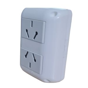 TOMA DOBLE 10A  (ESPECIAL) SUPERFICIE APLICAR EXULTT - Vista 1