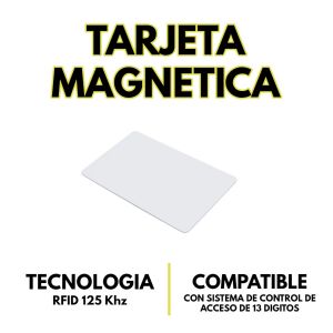 TARJETA MAGNETICA PARA APERTURA PRONEXT - Vista 2